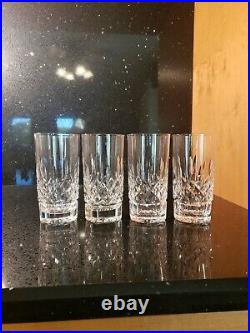 Waterford Ireland Crystal LISMORE Highball Glasses Set of 4