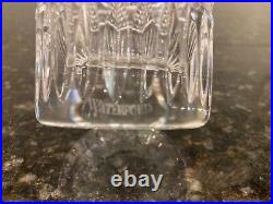 Waterford Irish Lace Highball Glass Vertical Criss Cross Cuts 5-5/8 set/4