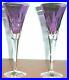 Waterford LISMORE Amethyst Toasting Champagne Flutes Set of 2 #154064 New In Box