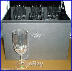 Waterford LISMORE ESSENCE Iced Beverage Set of 6 Glasses Deluxe Gift Box New