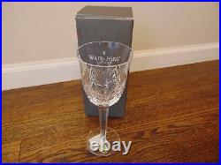 Waterford Leana Wine Clear Cristal Goblet Set Of 6 New