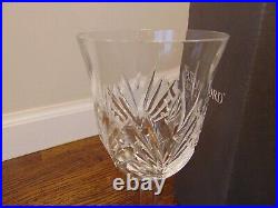 Waterford Leana Wine Clear Cristal Goblet Set Of 6 New