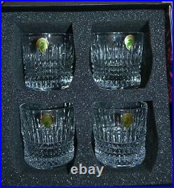 Waterford Lismore 165028 Crystal Diamond Tumbler Set/4 New
