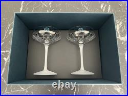 Waterford Lismore Arcus Cocktail Coupe Glass 8.5 oz Set of 2 BNIB