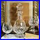 Waterford Lismore Brandy Glasses and Footed Decanter Crystal Ireland Set