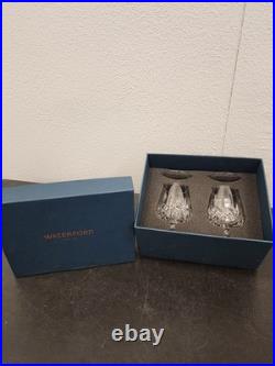Waterford Lismore Connoisseur Snifter & Tasting Cap 8 oz Set of 2 BNIB