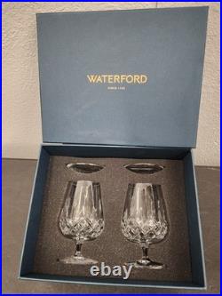 Waterford Lismore Connoisseur Snifter & Tasting Cap 8 oz Set of 2 BNIB