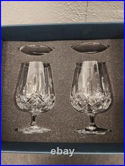 Waterford Lismore Connoisseur Snifter & Tasting Cap 8 oz Set of 2 BNIB