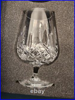 Waterford Lismore Connoisseur Snifter & Tasting Cap 8 oz Set of 2 BNIB
