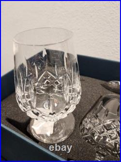 Waterford Lismore Connoisseur Snifter & Tasting Cap 8 oz Set of 2 BNIB