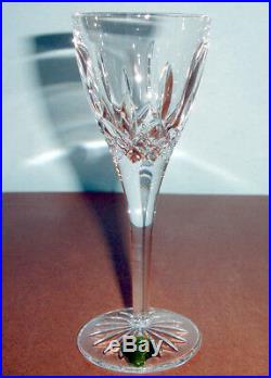 Waterford Lismore Cordial Crystal Glasses 4 Piece Set 2oz #135057 New In Box