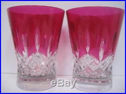 Waterford Lismore Crystal Pops Dof Pair Set Of Two #40019540 Nib