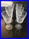 Waterford Lismore Crystal Water Goblet Glasses, 6.75 Tall Set of Six (6)