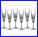 Waterford Lismore Diamond Champagne Flutes Set of 6 #40003655 New In Large Box