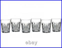 Waterford Lismore Diamond DOF Double old Fashioned Set of 6 Glasses 40003652 New