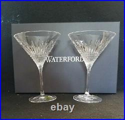Waterford Lismore Diamond Martini Set of 2