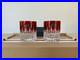 Waterford Lismore Diamond New Year Red DOF Tumbler 6 oz Set of 2 Brand New