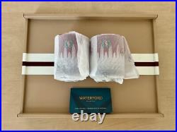 Waterford Lismore Diamond New Year Red DOF Tumbler 6 oz Set of 2 Brand New