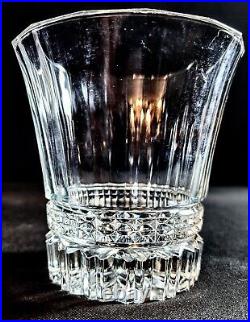 Waterford Lismore Diamond-Style Whiskey Decanter & 4 DOF Tumblers