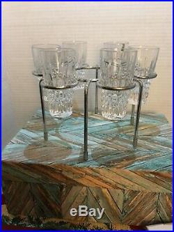 Waterford Lismore Diamond Vodka Set withchill bowl shot glasses