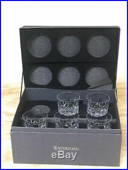 Waterford Lismore Double Old Fashioned Set of 5 Deluxe Set New