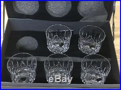 Waterford Lismore Double Old Fashioned Set of 5 Deluxe Set New