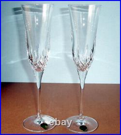 Waterford Lismore Essence Champagne Flutes Set of 2 #143783 New In Box