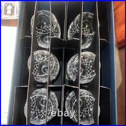 Waterford Lismore Essence Goblet Set of 6 Wine Glass Crystal #1058211