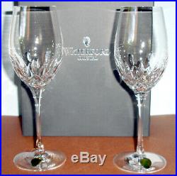 Waterford Lismore Essence White Wine Set of 2 Glasses #143782 New In Box