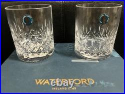 Waterford Lismore Evolution Crystal Tumblers Set of 2 Never Used Elegant
