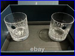 Waterford Lismore Evolution Crystal Tumblers Set of 2 Never Used Elegant