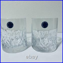 Waterford Lismore Evolution Crystal Tumblers Set of 2 Never Used Elegant