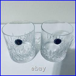 Waterford Lismore Evolution Crystal Tumblers Set of 2 Never Used Elegant