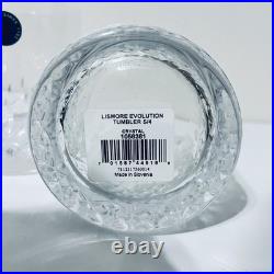 Waterford Lismore Evolution Crystal Tumblers Set of 2 Never Used Elegant