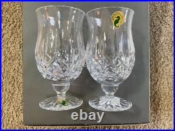 Waterford Lismore FTD Beverage Glasses Set of 2 Made in Ireland with Box Free Ship