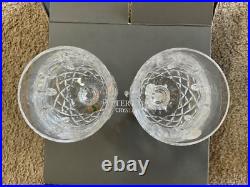 Waterford Lismore FTD Beverage Glasses Set of 2 Made in Ireland with Box Free Ship