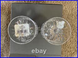 Waterford Lismore FTD Beverage Glasses Set of 2 Made in Ireland with Box Free Ship