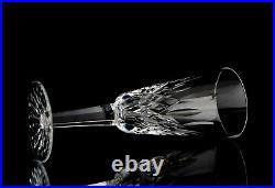 Waterford Lismore Fluted Champagne Glasses Set 5 Vintage Elegant Crystal Barware
