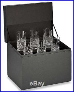 Waterford Lismore Hiball Highball Set of 6 Glasses Deluxe Gift Boxed NEW