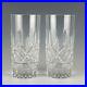 Waterford Lismore Highball Glasses Crystal Set Of 2 Mint Condition