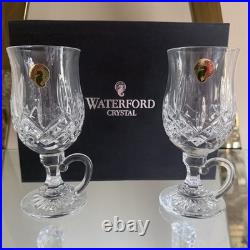Waterford Lismore Irish Coffee Mugs Set Of 2 (original box included)