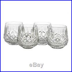 Waterford Lismore Old Fashioned Roly Poly Set of 4 Tumblers 9 oz New # 136673