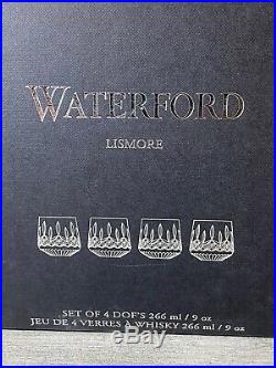 Waterford Lismore Old Fashioned Tumbler DOF Set Of 4 Glasses New. #5