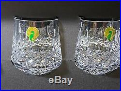 Waterford Lismore Old Fashioned Tumbler DOF Set Of 4 Glasses New. #5