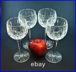 Waterford Lismore Red Wine Glass Set of Four