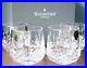 Waterford Lismore Roly Poly Set/4 Old Fashioned Tumbler DOF Glasses New In Box