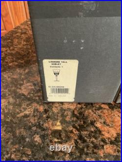 Waterford Lismore Tall Goblet8.5oz8-1/4 TallSet 4Individual boxesNEW