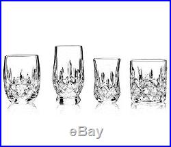 Waterford Lismore Whiskey Tumbler Mixed Set of 4 Glasses #40003439 New In Box