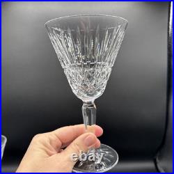 Waterford Maeve Crystal Water Goblet Set of 8 Goblets Ireland 6 7/8