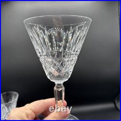 Waterford Maeve Crystal Water Goblet Set of 8 Goblets Ireland 6 7/8